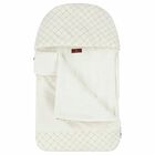 مدس بالشعار باللون العاجي والذهبي, 1, hi-res