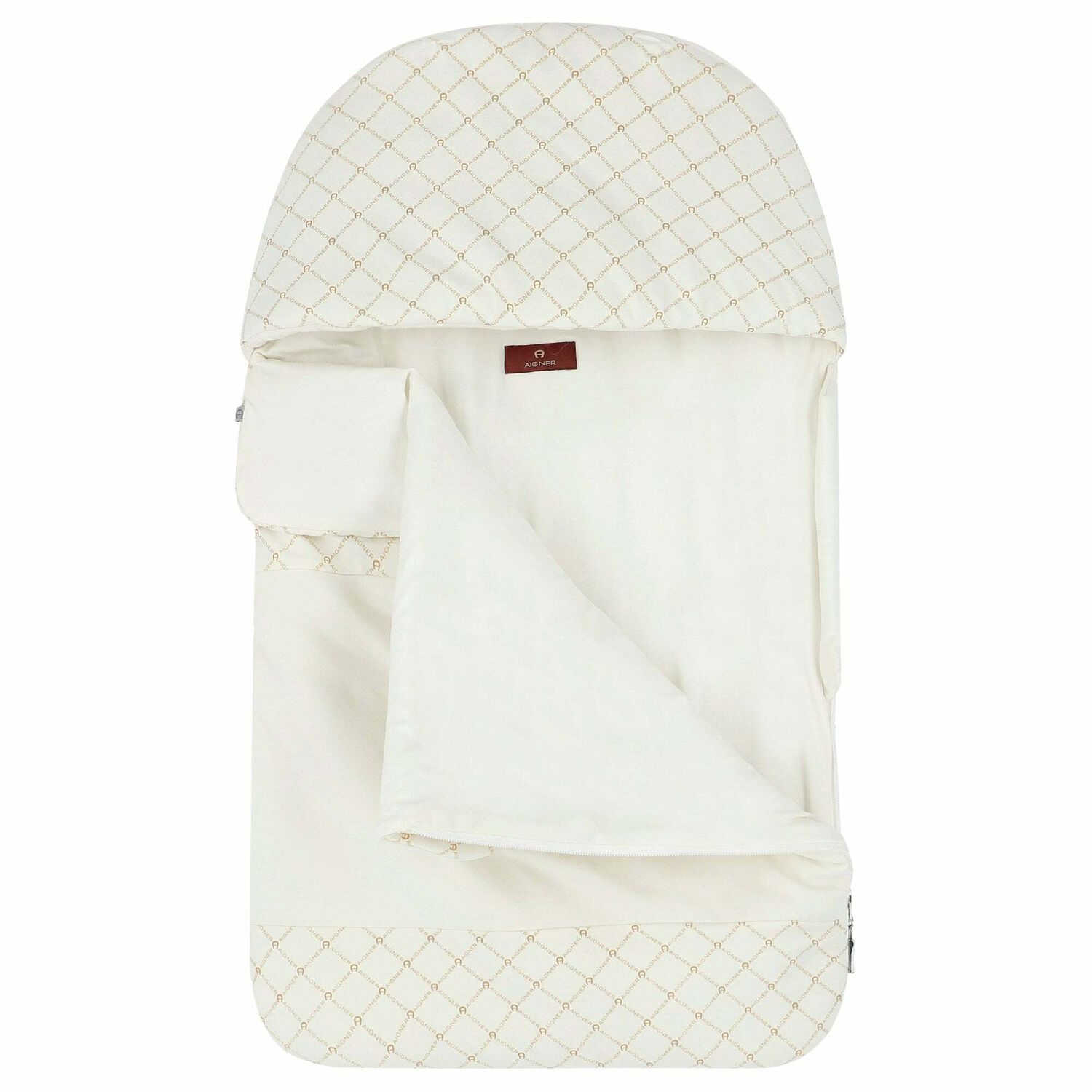 مدس بالشعار باللون العاجي والذهبي, 1, hi-res image number null