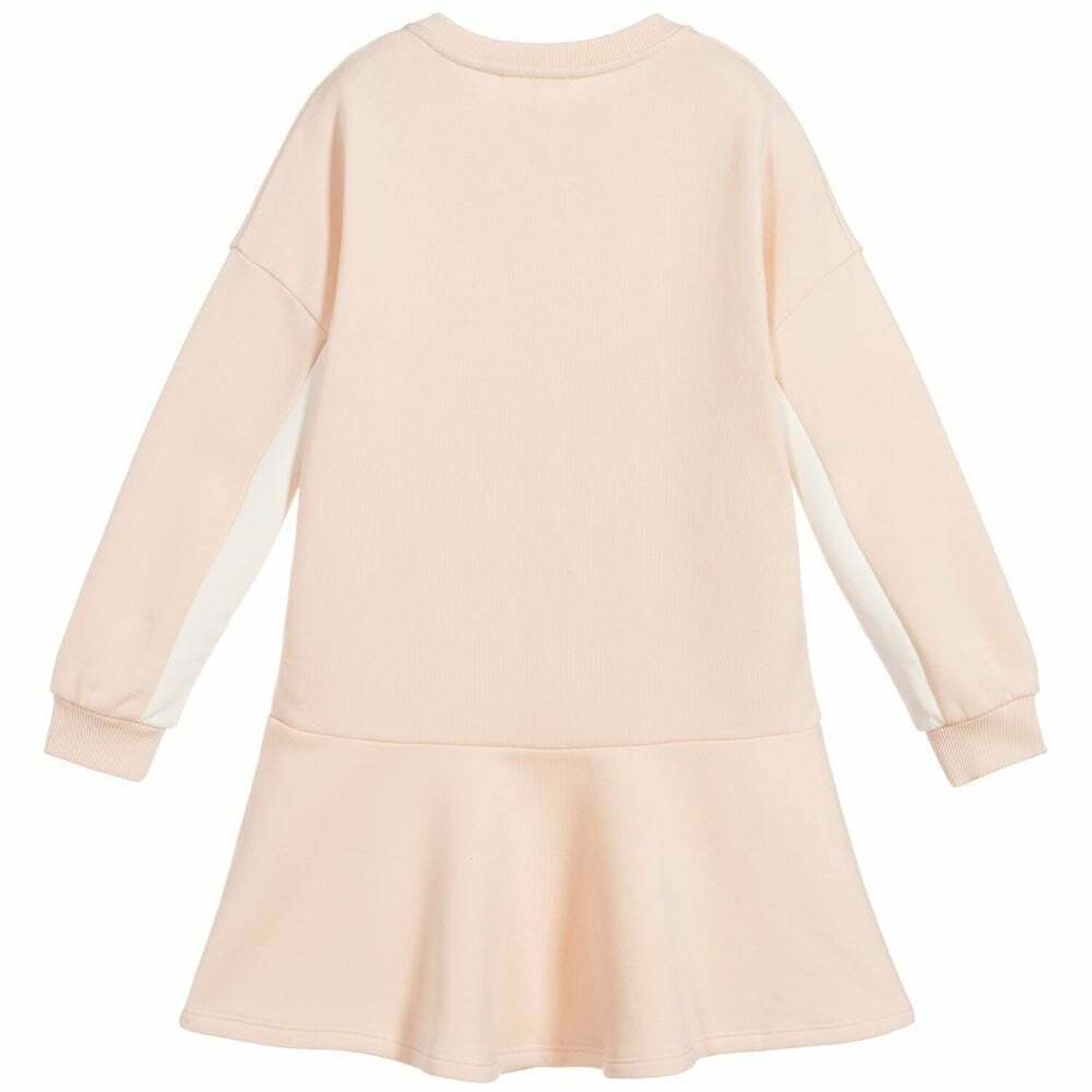 فستان بالشعار باللون الزهرى للبنات, 1, hi-res image number null