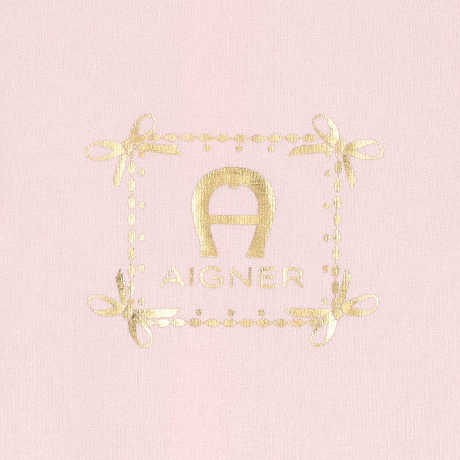 طقم هدايا ملابس أطفال باللون وردية بشعار  للبنات , 1, hi-res