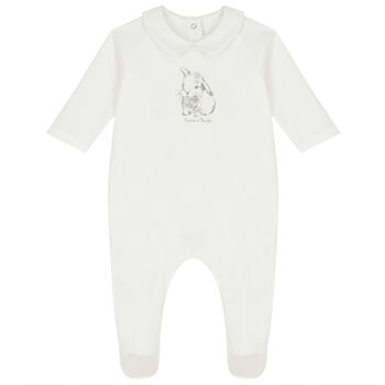 Ivory Rabbit Babygrow