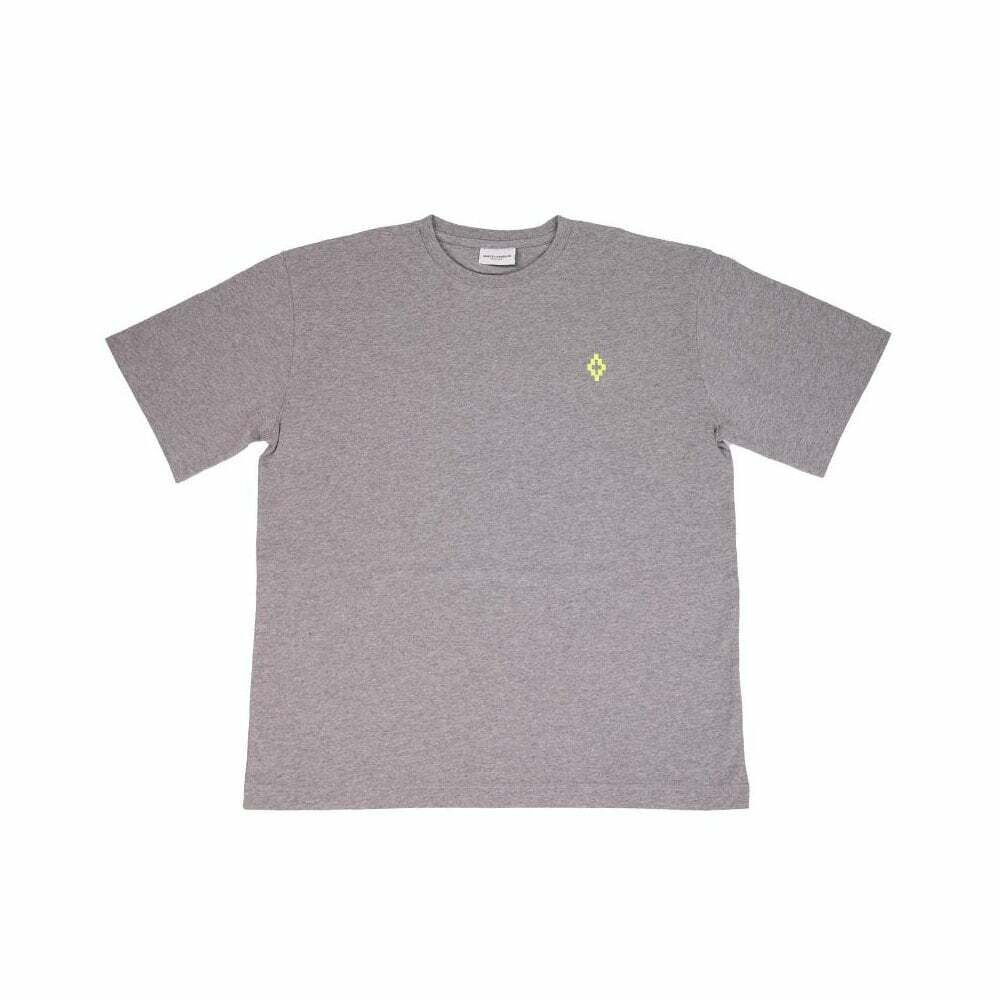 Marcelo Burlon Boys Grey Neon T Shirt Junior Couture UAE