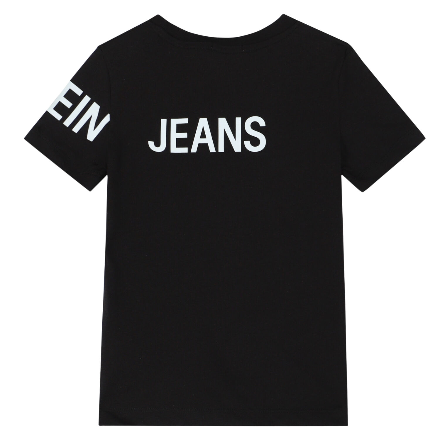 Boys Black Logo T-Shirt, 2, hi-res