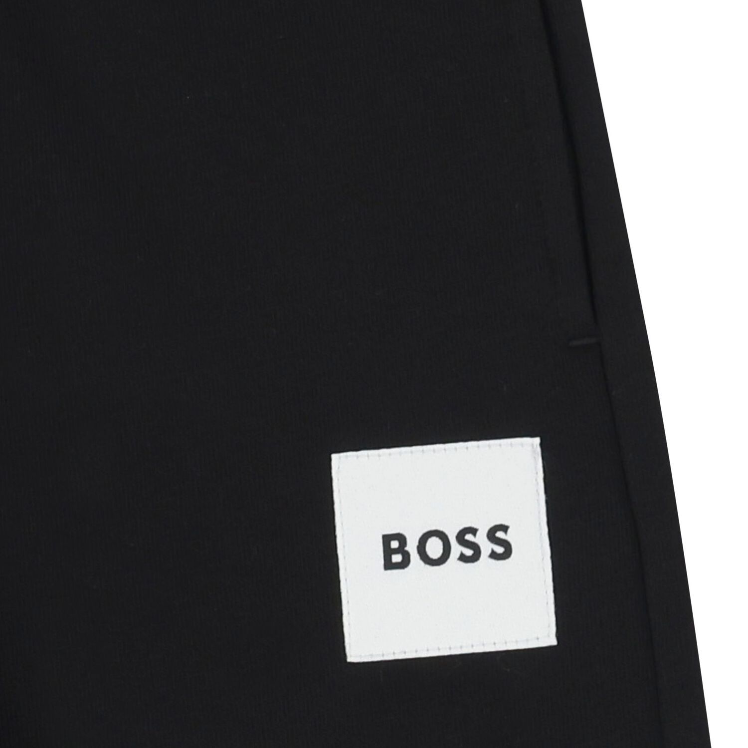 Boys Black Logo Joggers, 2, hi-res