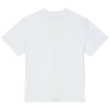 Boys White Logo T-Shirt