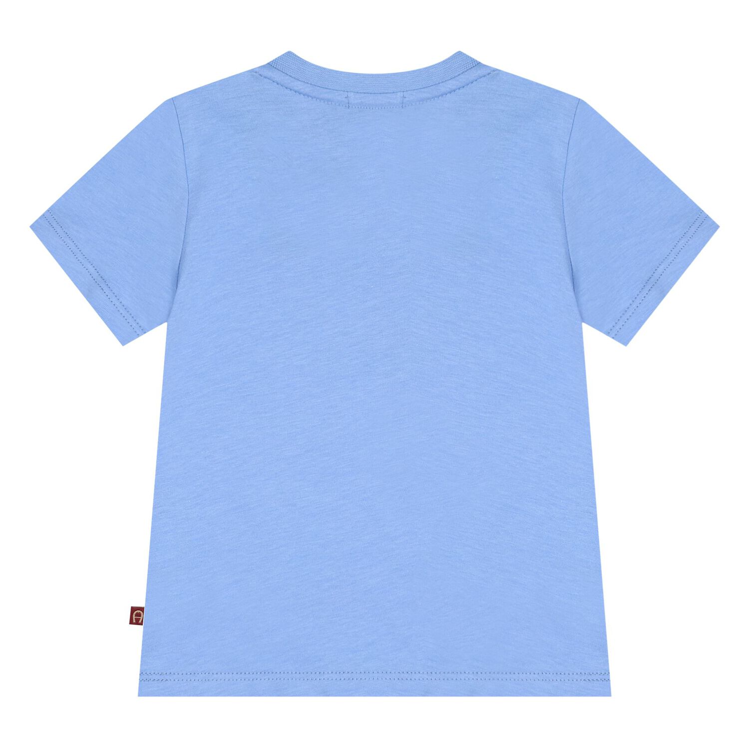 Younger Boys Blue Logo T-Shirt, 2, hi-res