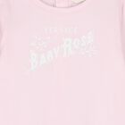 Baby Girls Pink Logo Babygrow Gift Set, 1, hi-res