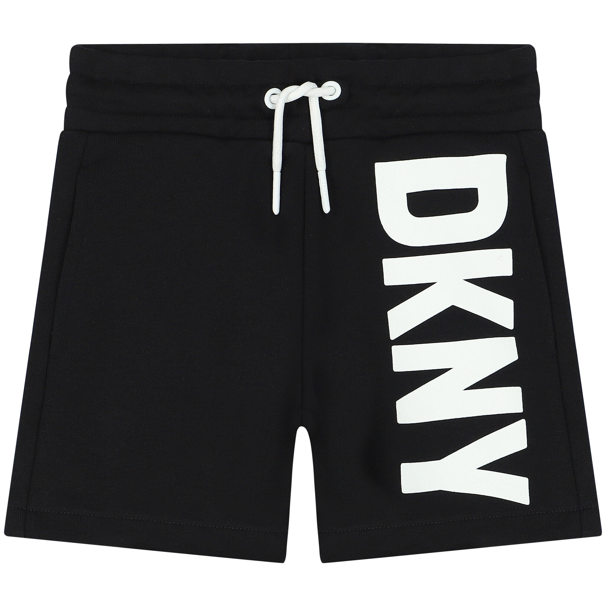 DKNY Girls Black Logo Shorts Junior Couture UAE