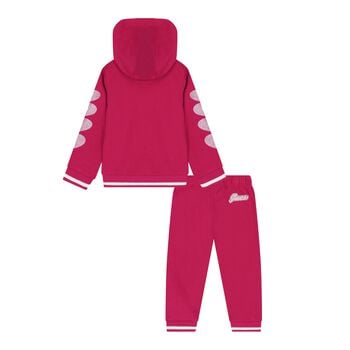 Baby Girls Pink Logo Tracksuit