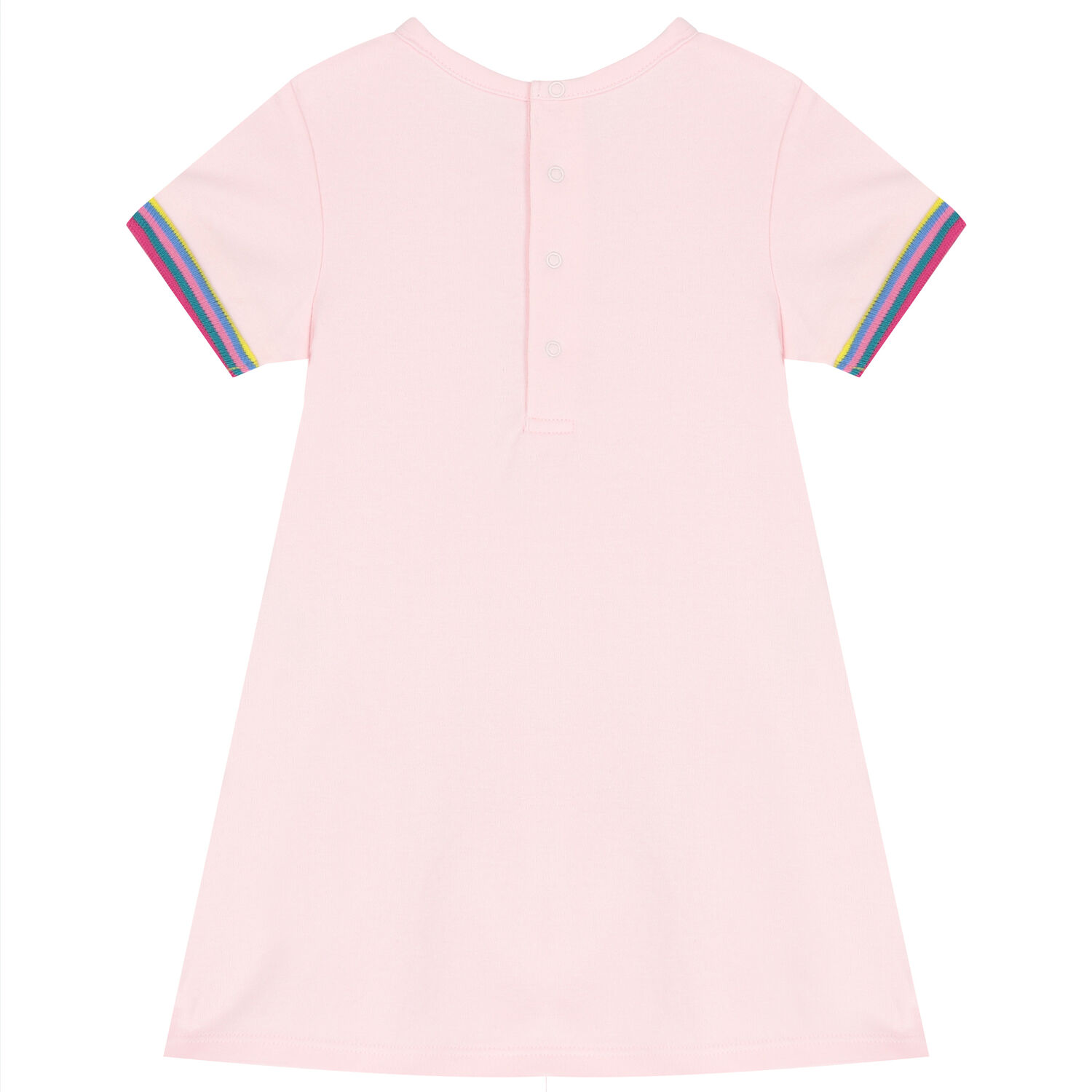 فستان بطبعة باللون الوردي, 2, hi-res