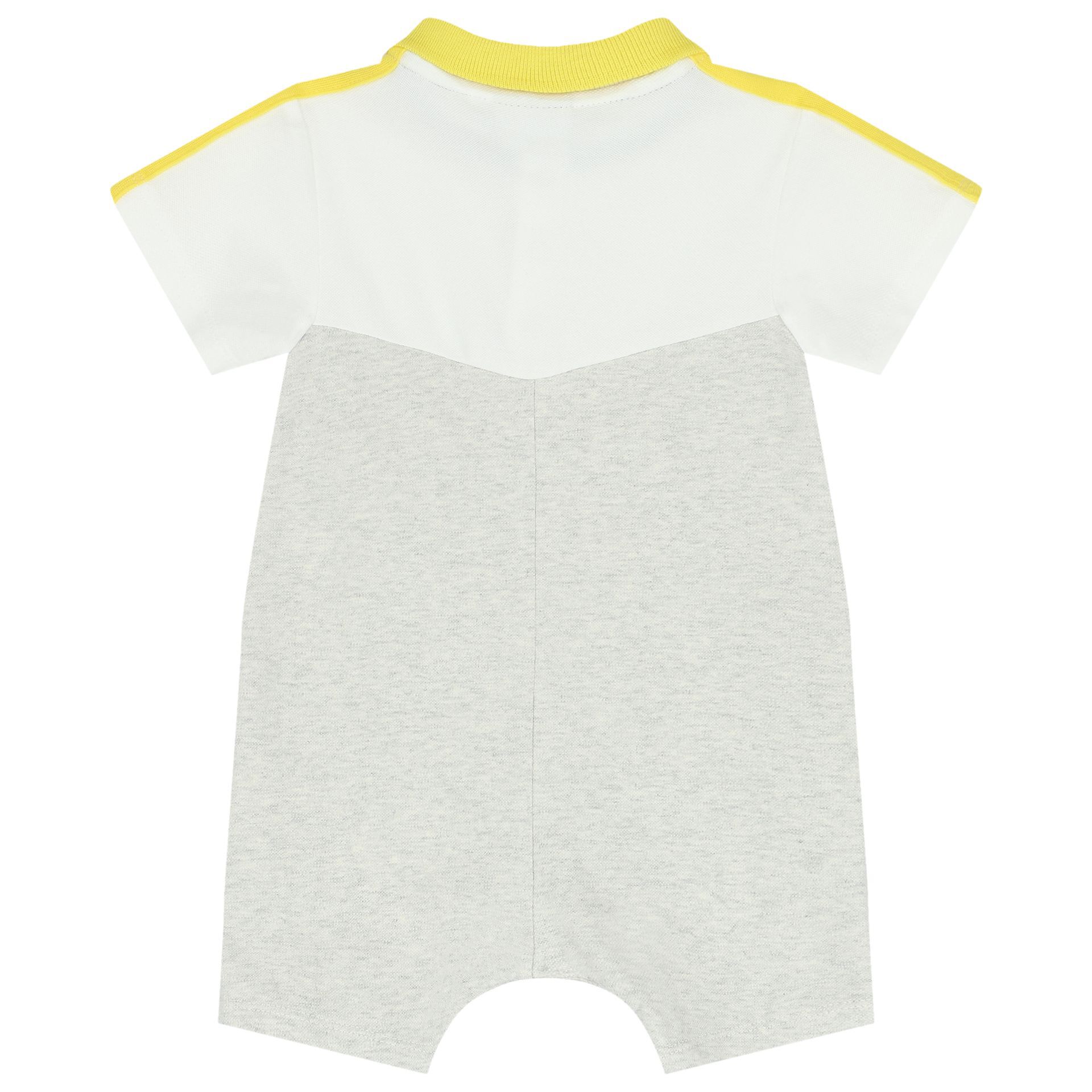 Grey romper shop baby boy
