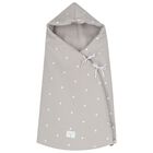 مدس بالشعار قابلة للعكس باللون الرمادى, 1, hi-res