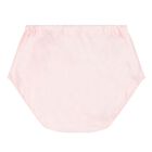 طقم فستان اطفال بطبعه الزهور باللون الابيض والوردى, 1, hi-res