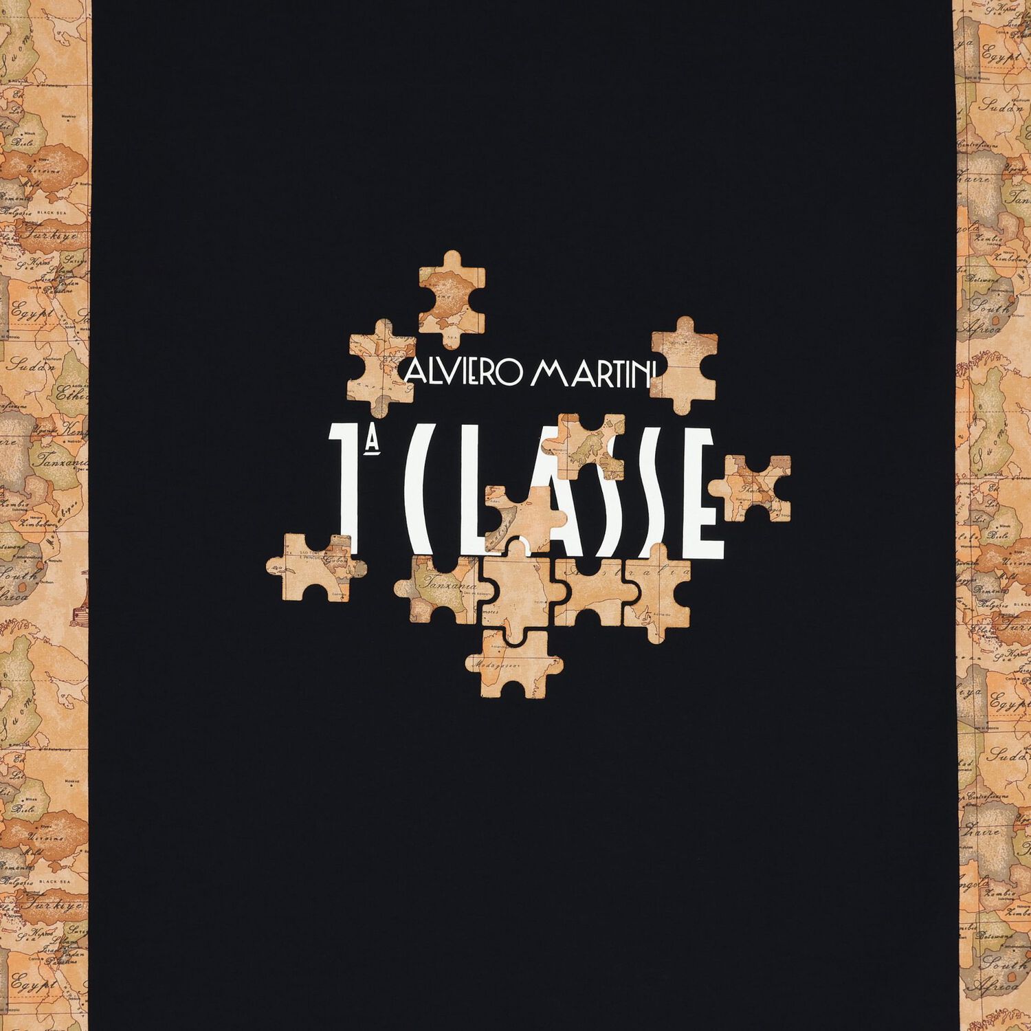  بطانية أولاد بطبعة خريطة باللون  الكحلي والبيج , 1, hi-res