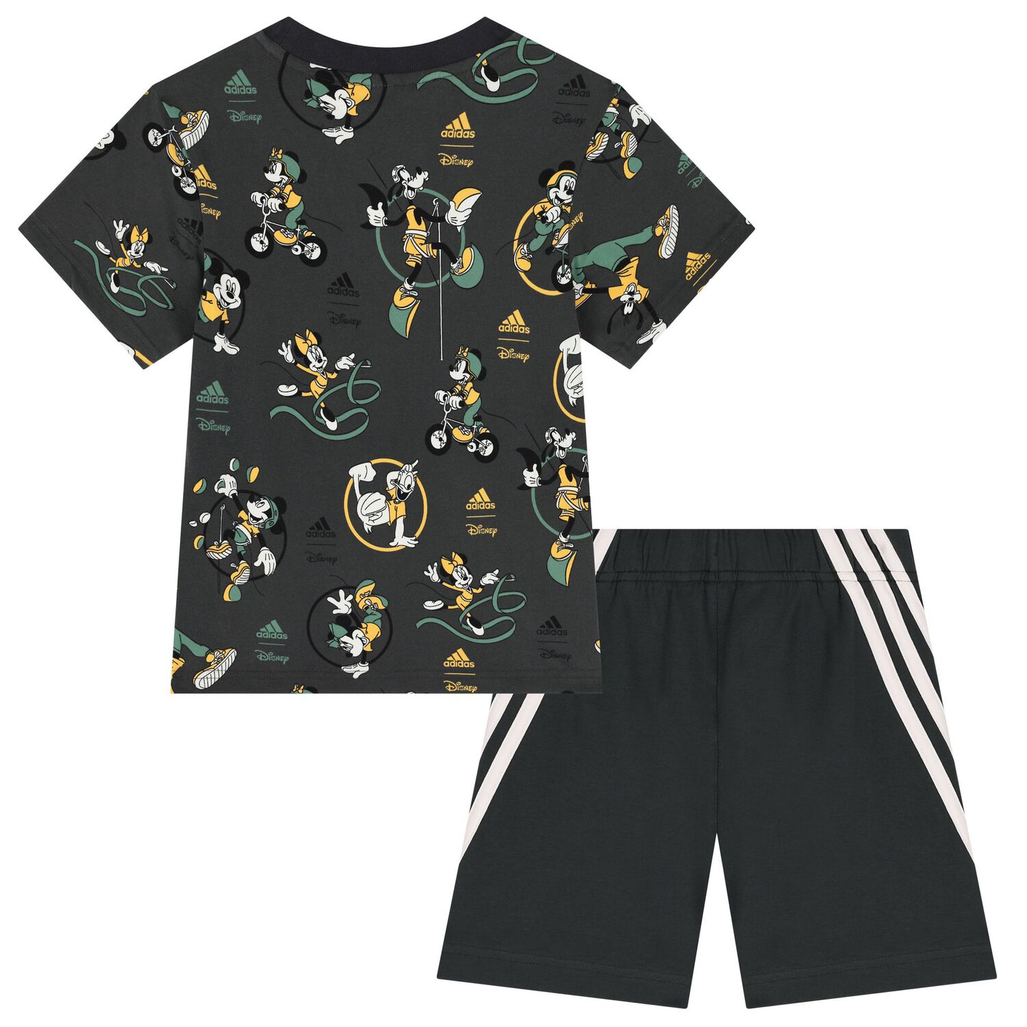 Grey Disney Logo Shorts Set, 1, hi-res image number null