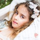 Girls White & Pink Embellished Butterfly Headband, 2, hi-res