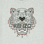 Boys Grey Logo Tiger T-Shirt, 1, hi-res