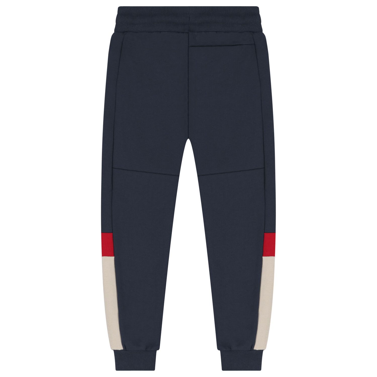 طقم بدله رياضيه للاولاد باللون الازرق والابيض ( 3 قطع )  , 1, hi-res