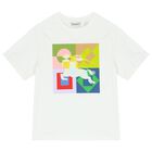 Boys White Knight T-Shirt, 1, hi-res