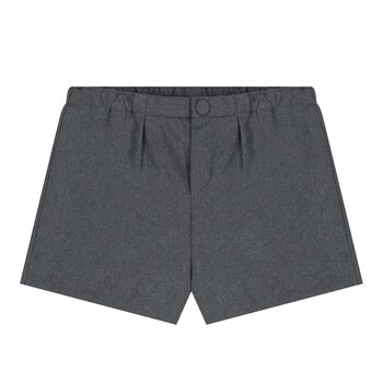 Grey Logo Baby Shorts