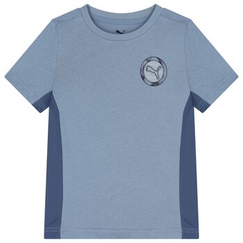 Boys Blue Logo T-Shirt