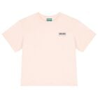 Girls Pink Logo T-Shirt, 1, hi-res