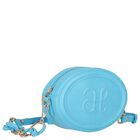 Girls Blue Logo Handbag, 3, hi-res