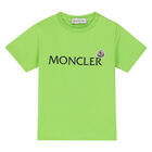 Younger Boys Green & Navy Logo Shorts Set, 1, hi-res