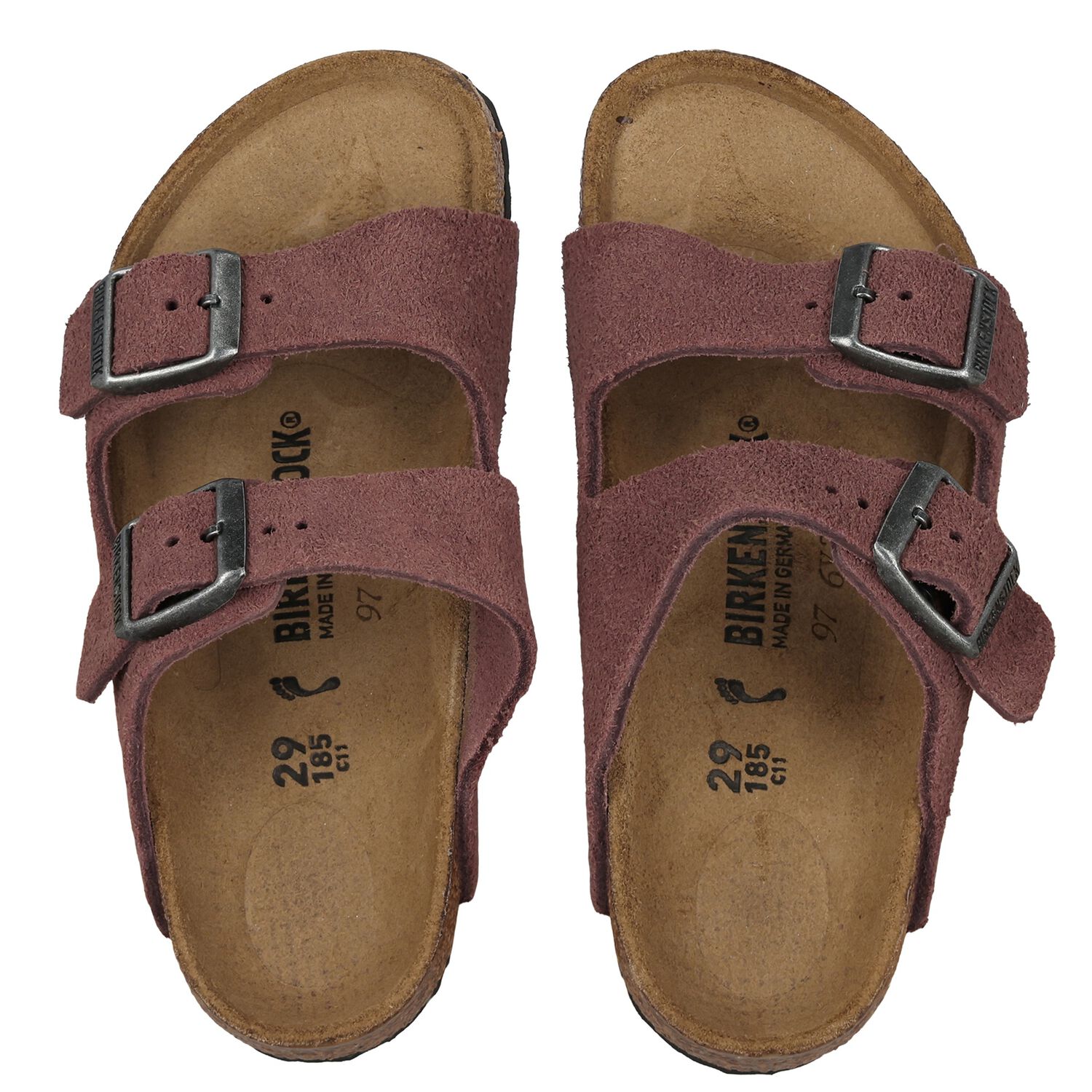 Girls Pink Arizona Leve Pepper Sandals, 1, hi-res