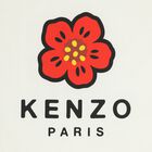 بطانية أطفال مزينة بزهرة بوكي باللونين العاجي والبيج, 1, hi-res