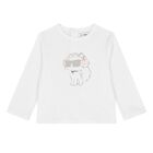 Younger Girls Pink Choupette Tracksuit Set, 1, hi-res