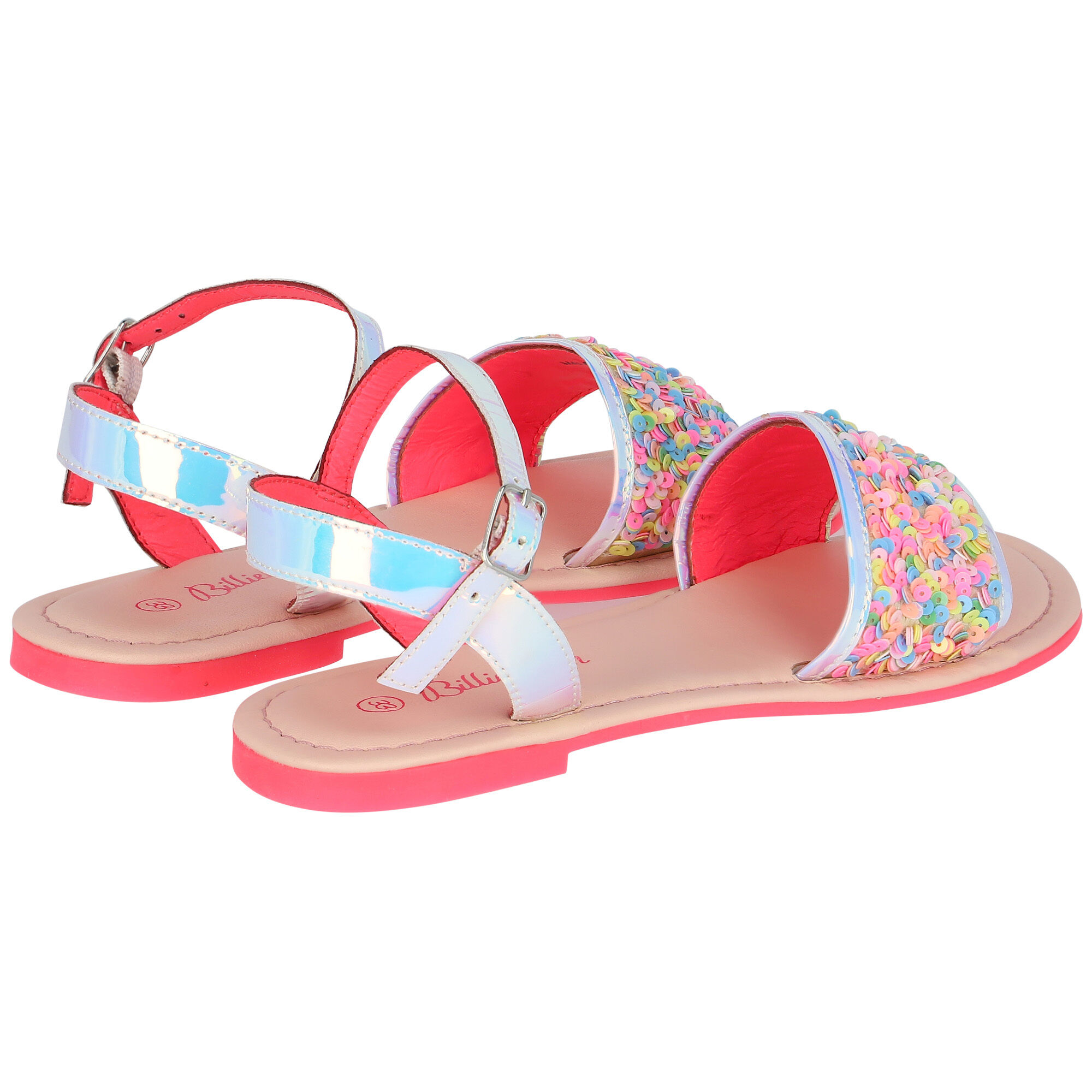 Sequin sandals sale