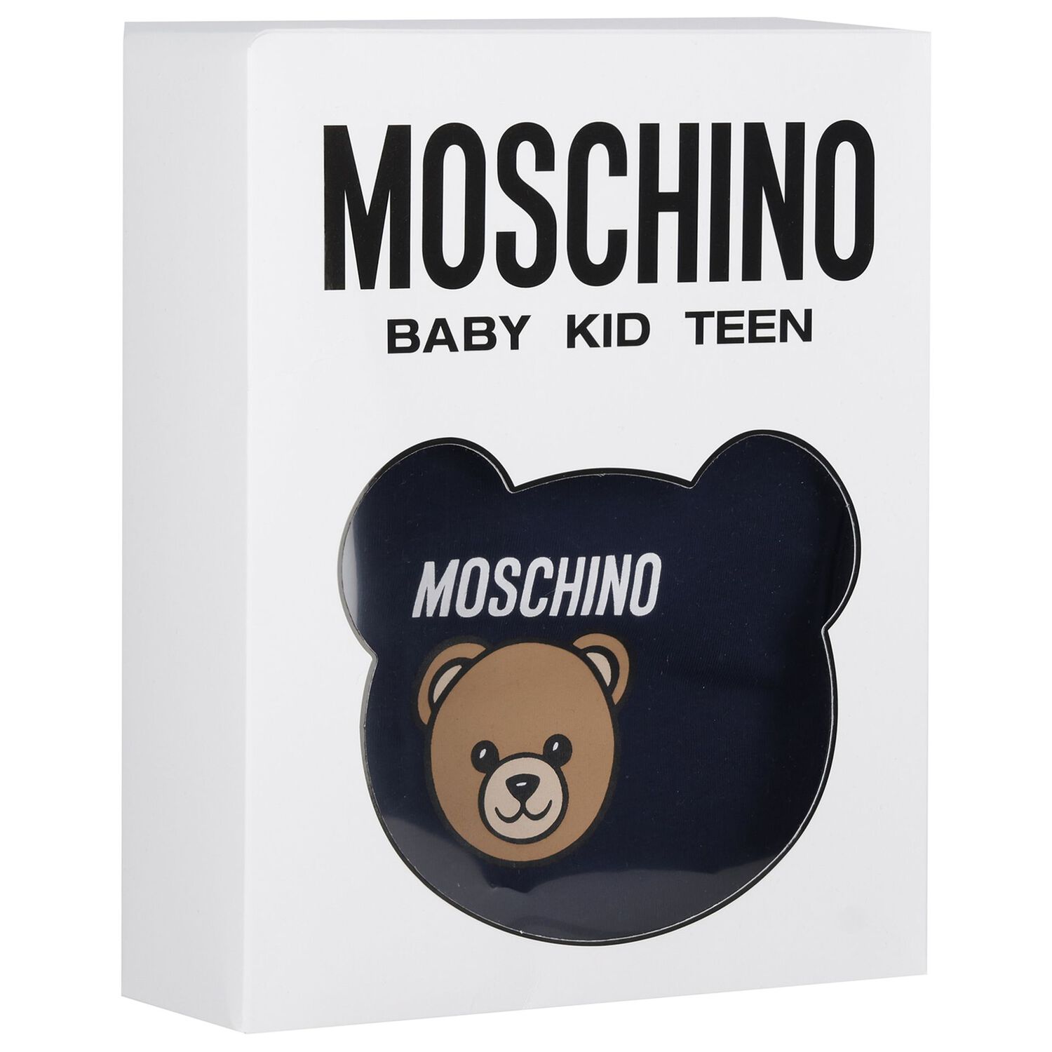 Navy Blue Teddy Bear Logo Babygrow Gift Set, 5, hi-res