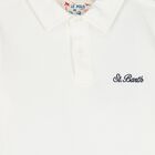 Boys Ivory Logo Polo Shirt, 1, hi-res
