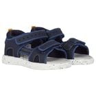 Younger Boys Blue Sandals, 1, hi-res