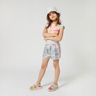 Girls Blue & Pink Sequin Shorts, 1, hi-res