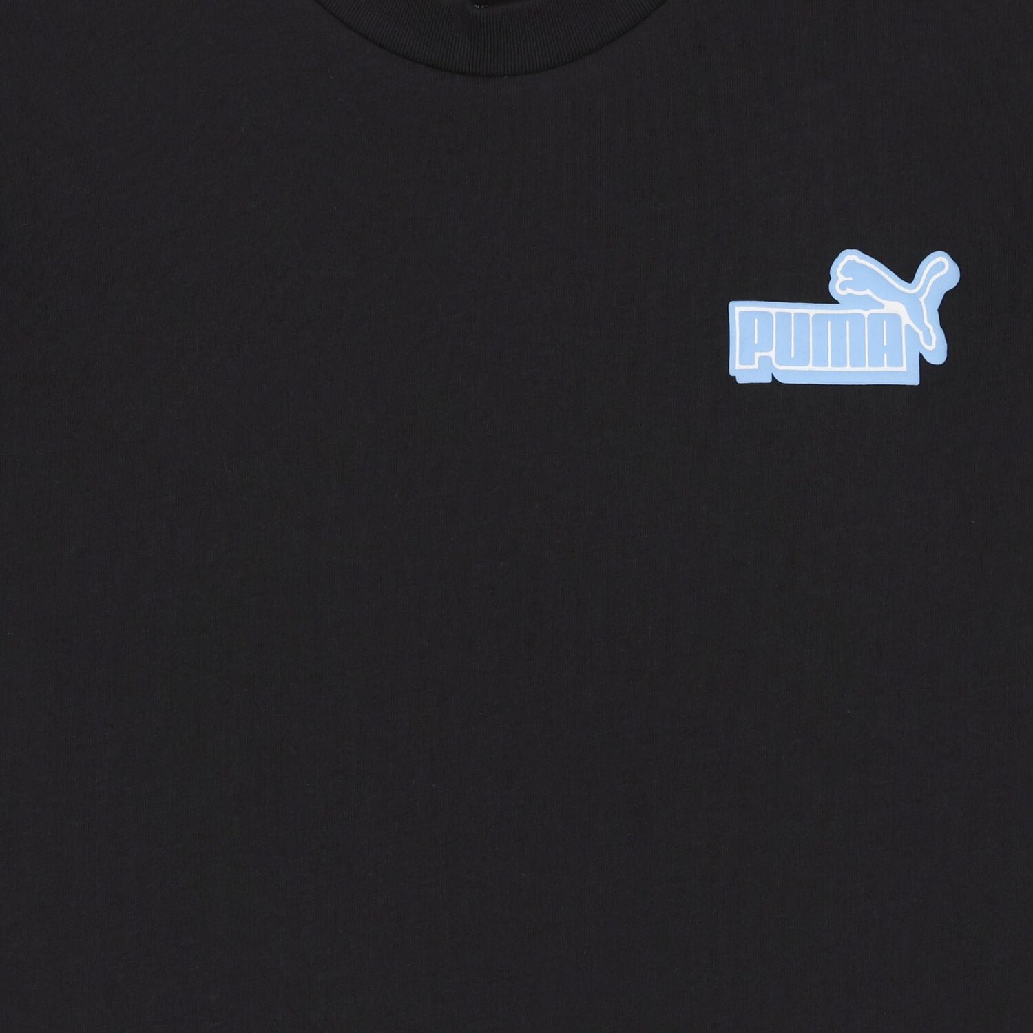 Boys Black & Blue Logo T-Shirt, 1, hi-res