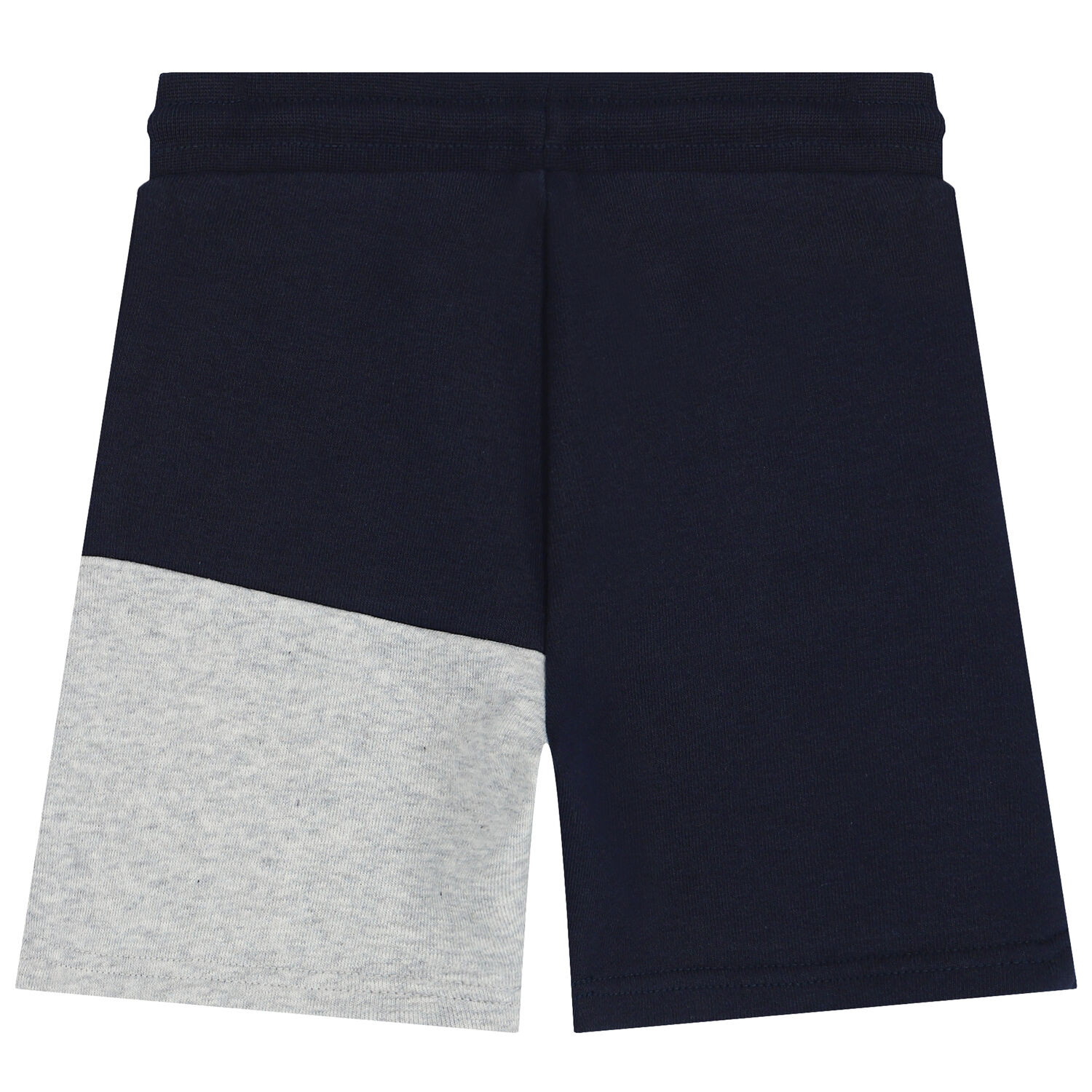 Younger Boys Navy Blue Logo Shorts, 2, hi-res