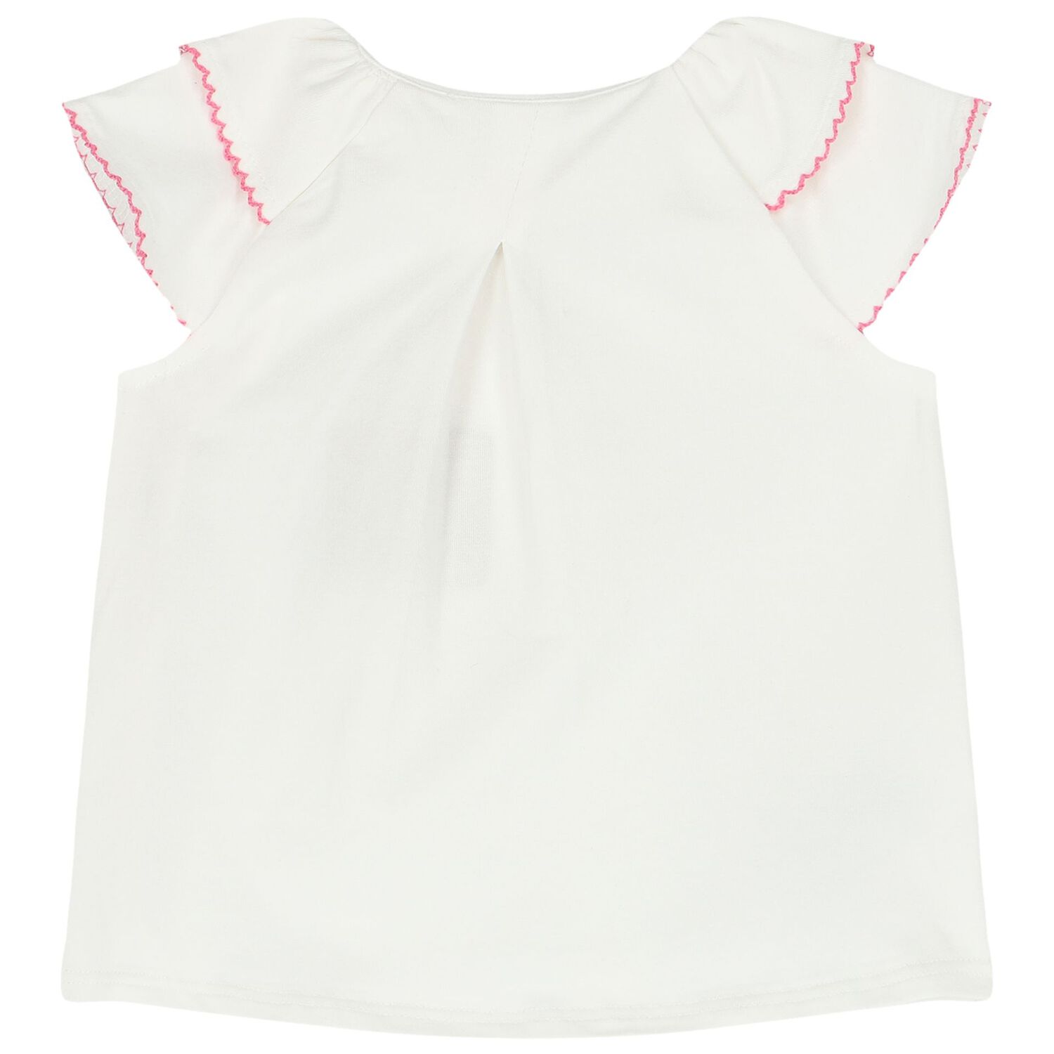 طقم بنات شورت بطبعة تيدي باللون الأبيض, 1, hi-res image number null