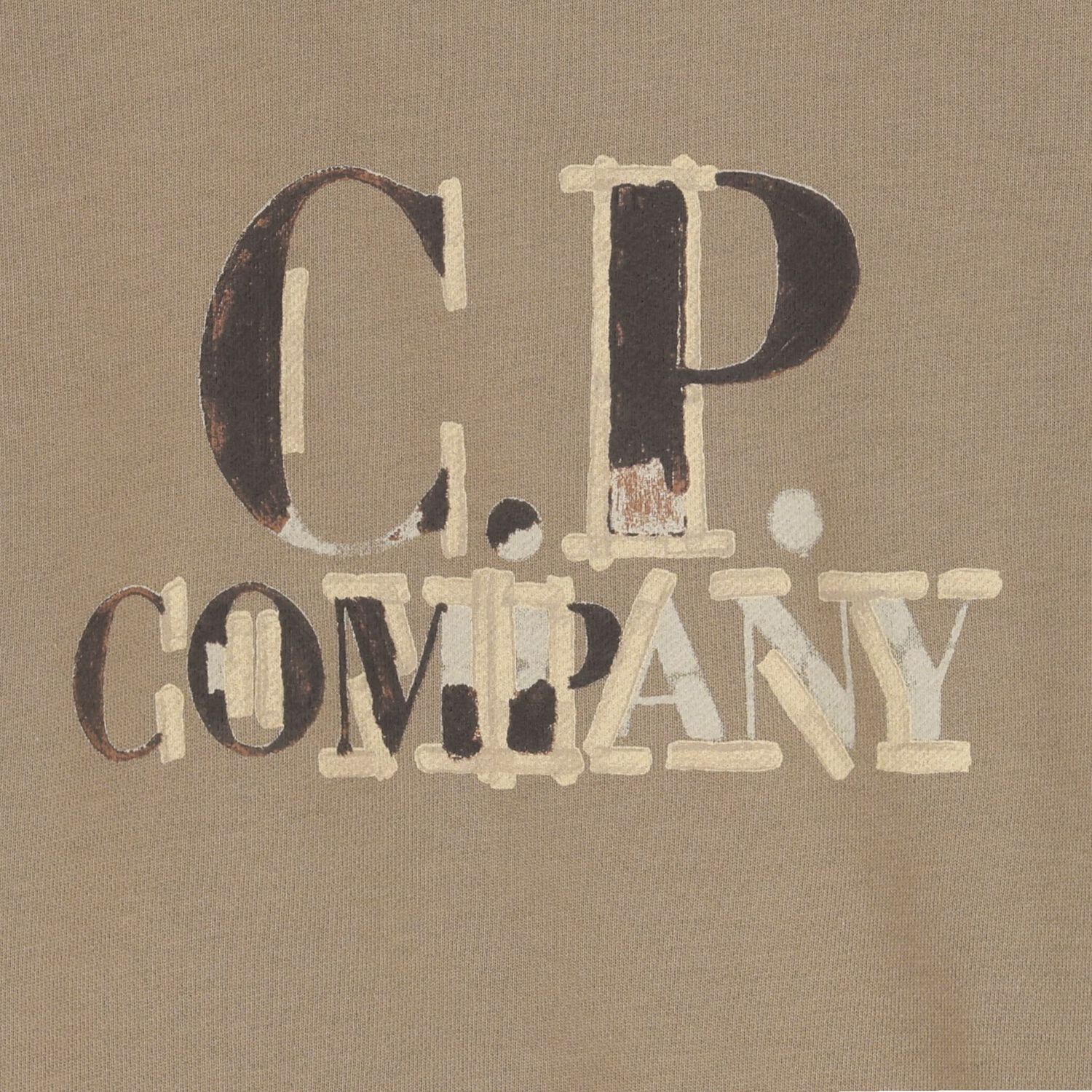 بدلة رياضية بشعار باللون البيج للأولاد, 1, hi-res