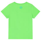 Boys Green Logo T-Shirt, 1, hi-res