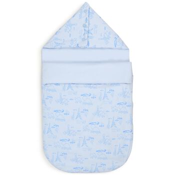 Baby Boys Blue Logo Nest