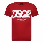 Boys Red Logo Top, 1, hi-res