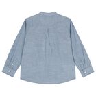 قميص باللون الازرق للاولاد, 1, hi-res