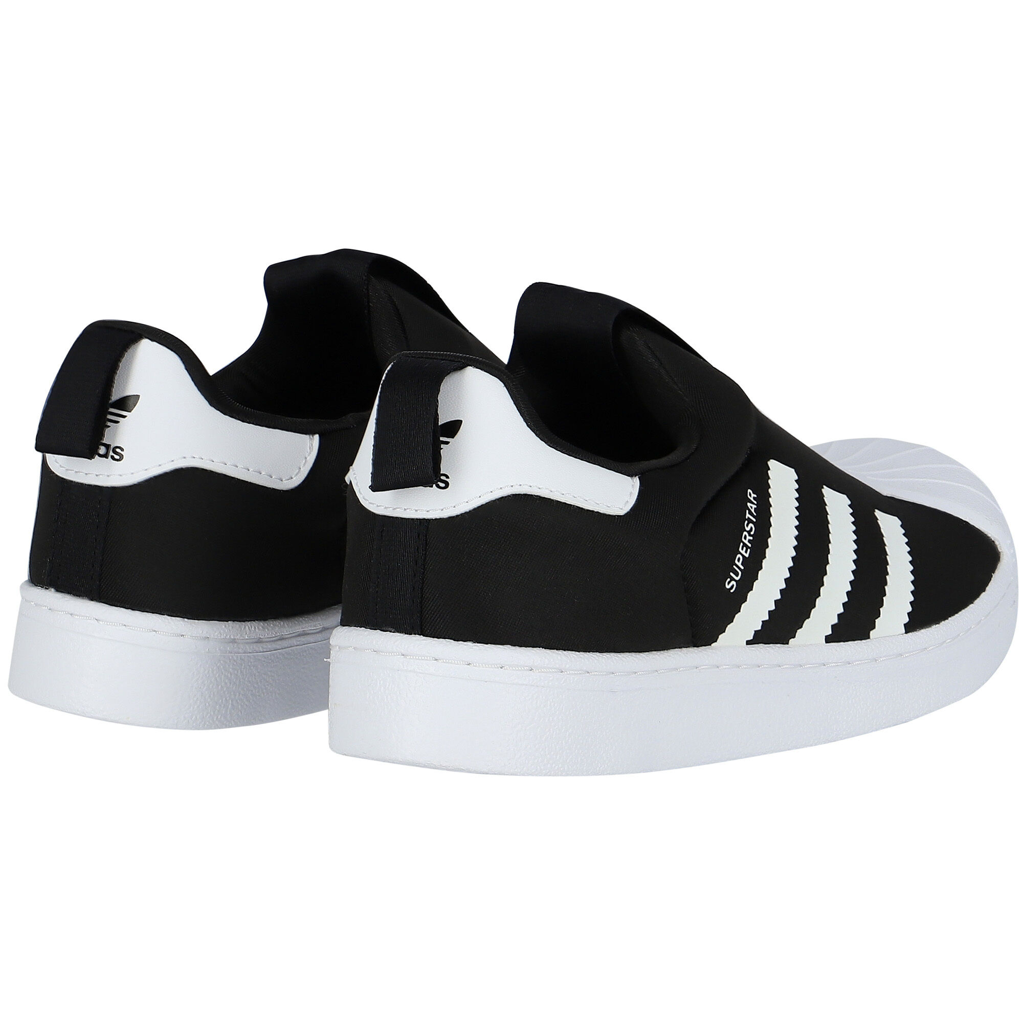 Originals black superstar online slip on trainers