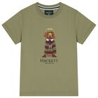 Boys Green Harry Logo T-Shirt , 2, hi-res