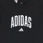 تيشيرت بالشعار باللون الاسود , 1, hi-res