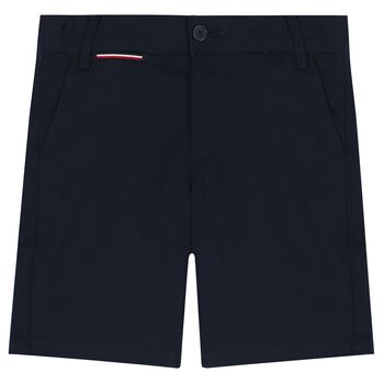 Boys Navy Blue Chino Shorts