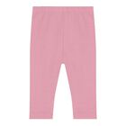 Baby Girls Pink Leggings , 1, hi-res