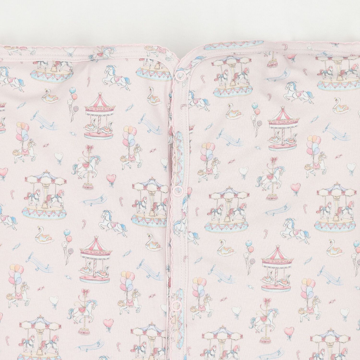 Baby Girls Pink Carousel Nest, 1, hi-res